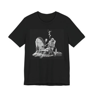 Chillin Skeleton Graphic Tee