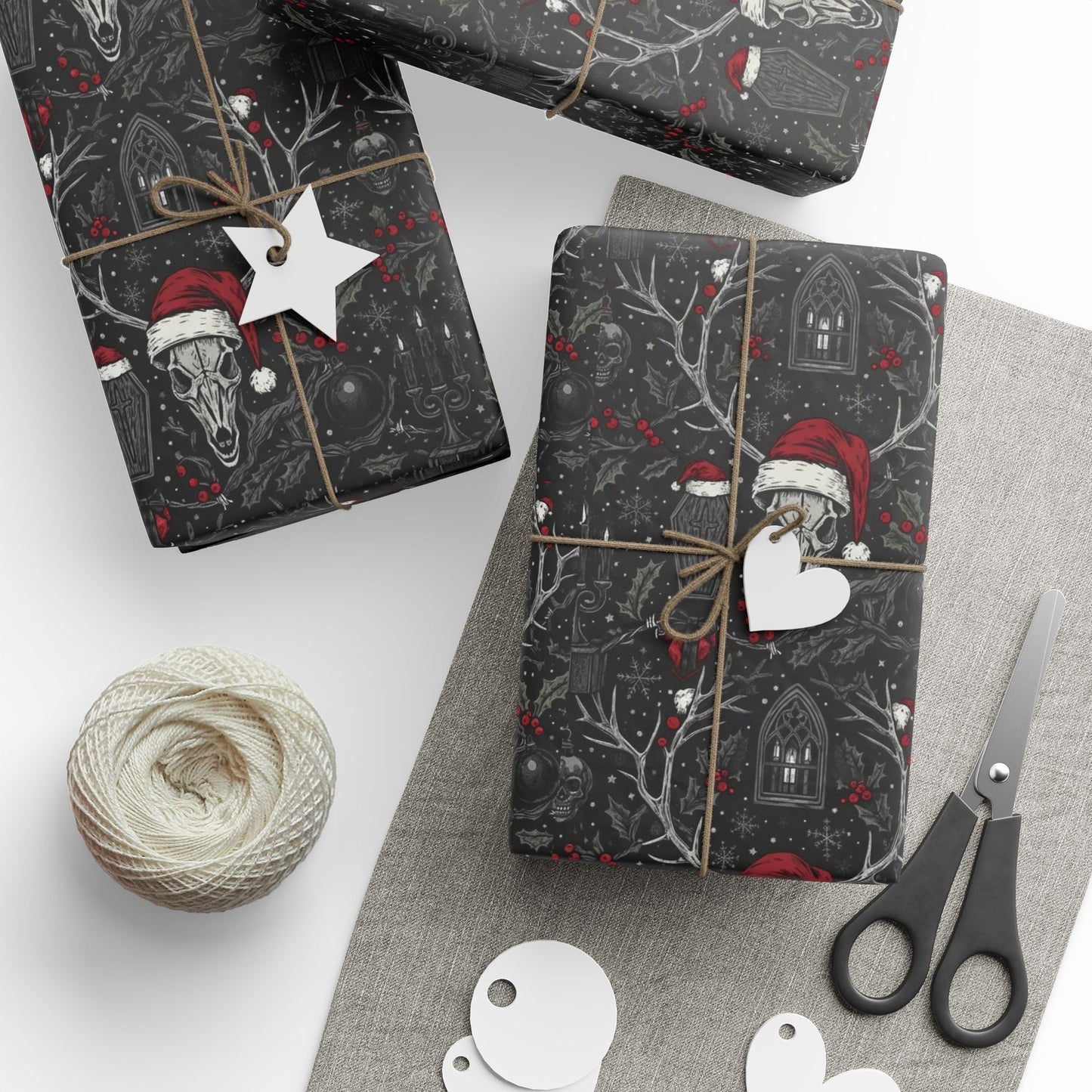 Noel Noir Wrapping Paper Roll