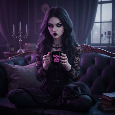 Coffee is Goth Water Mug
