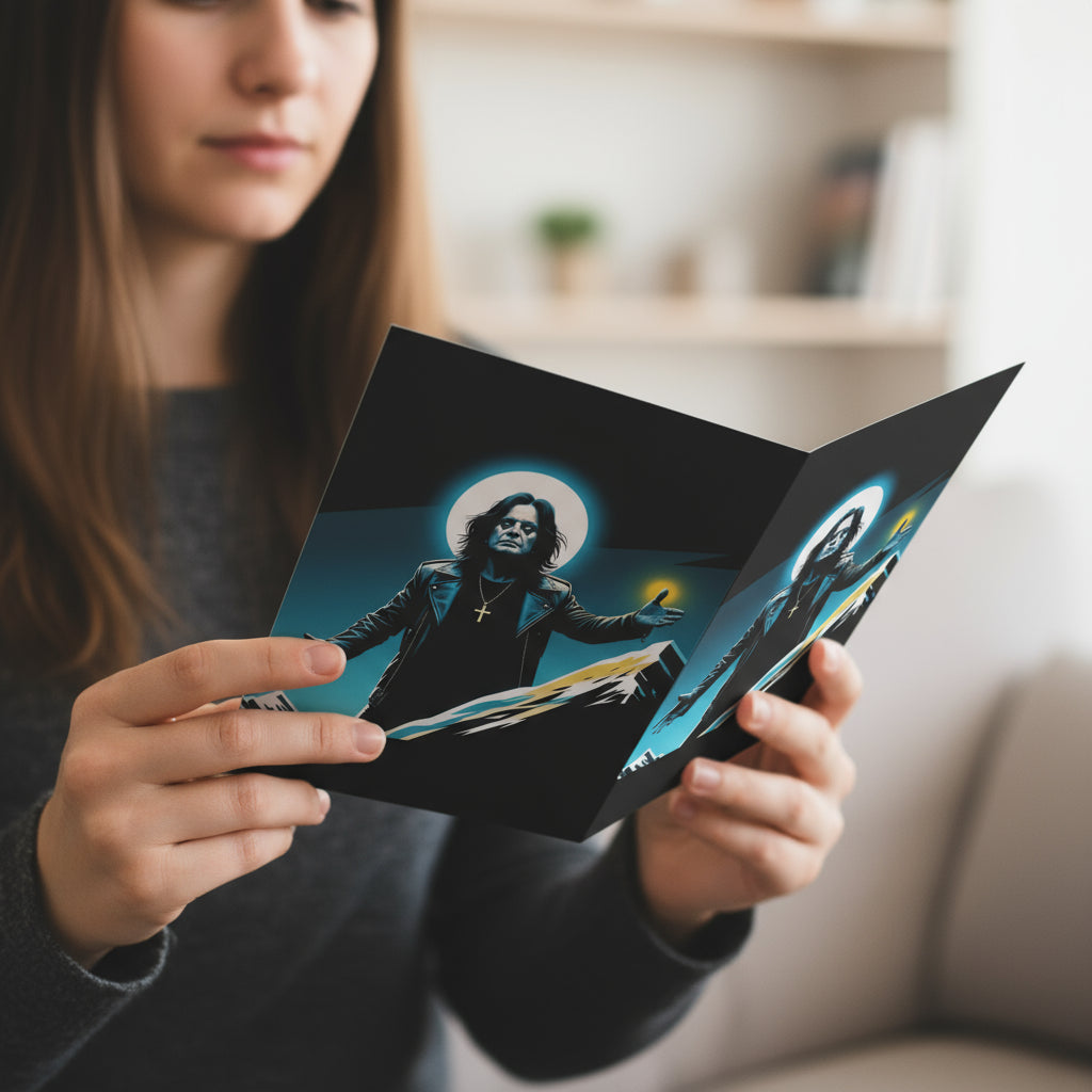 Ozzy Greeting Cards (1, 10, 30, and 50pcs)