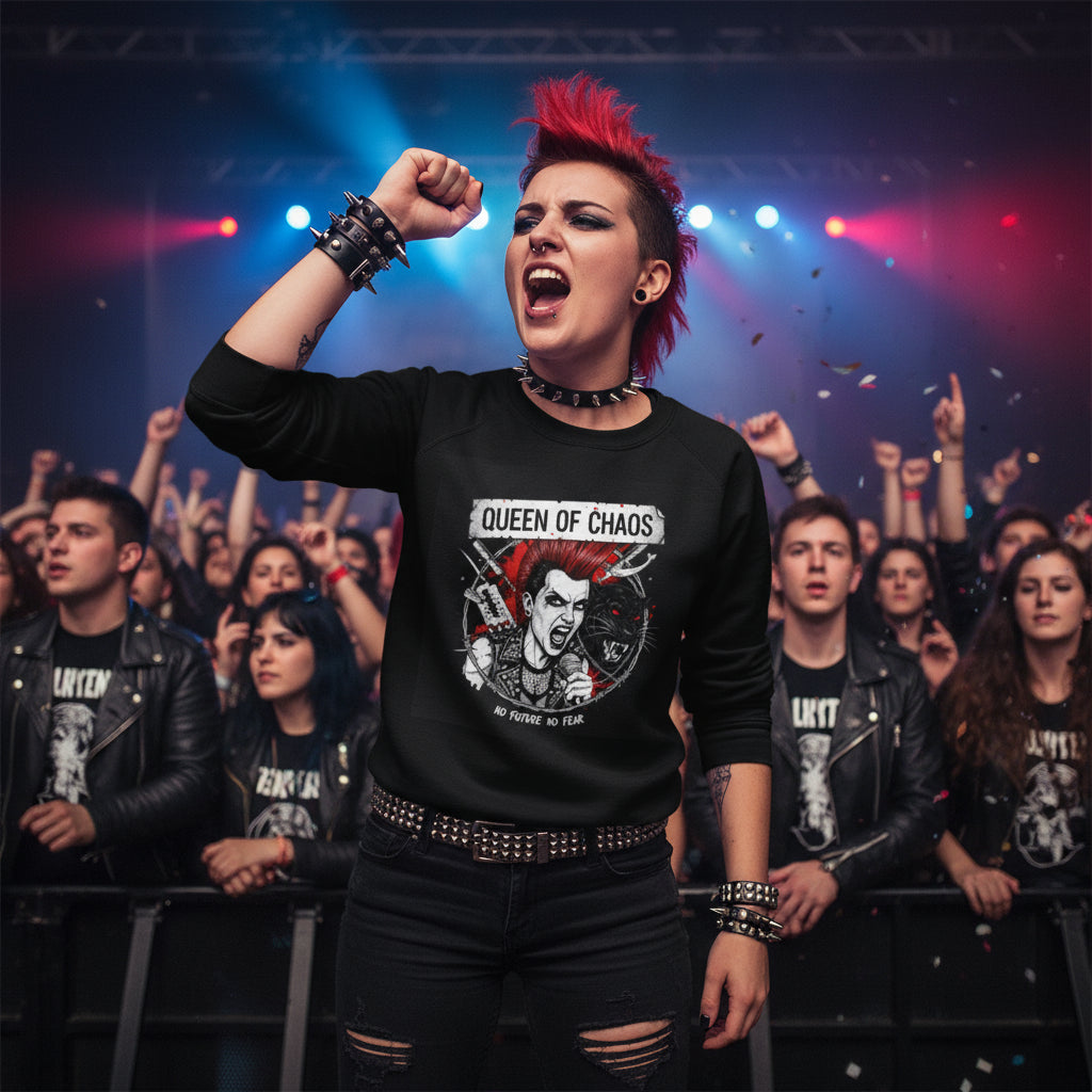 Queen of Chaos Crewneck Sweatshirt