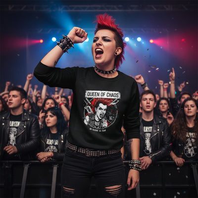 Queen of Chaos Crewneck Sweatshirt