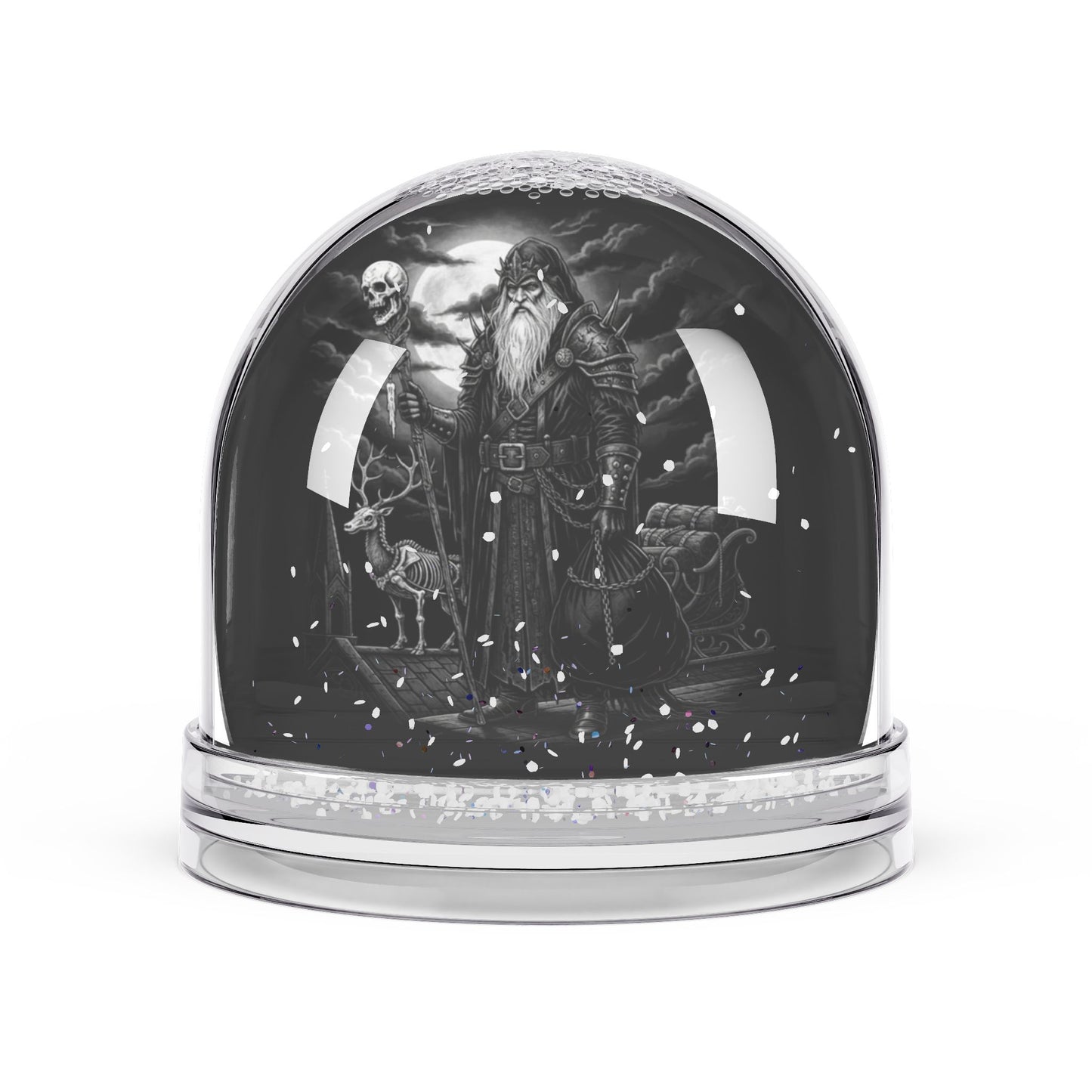 Klaus the Kold Snow Globe