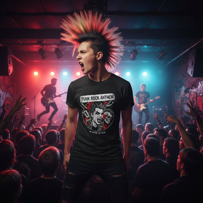 Punk Rock Anthem T-shirt | Unisex Graphic Tee