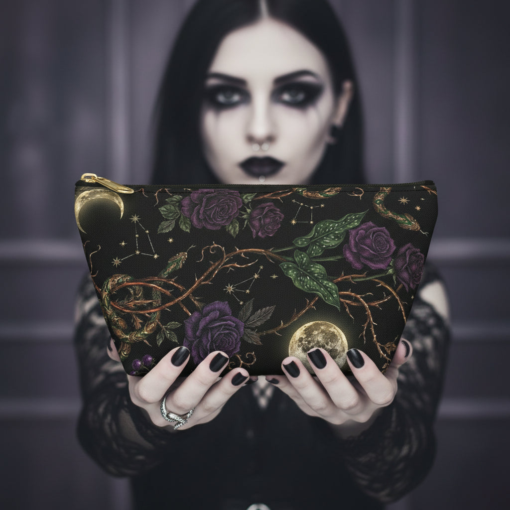 Velvet Nightshade Cosmetic Pouch