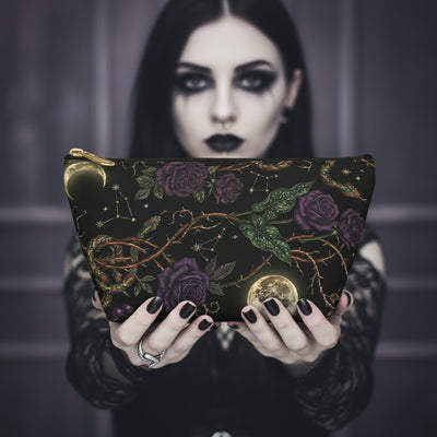 Velvet Nightshade Cosmetic Pouch