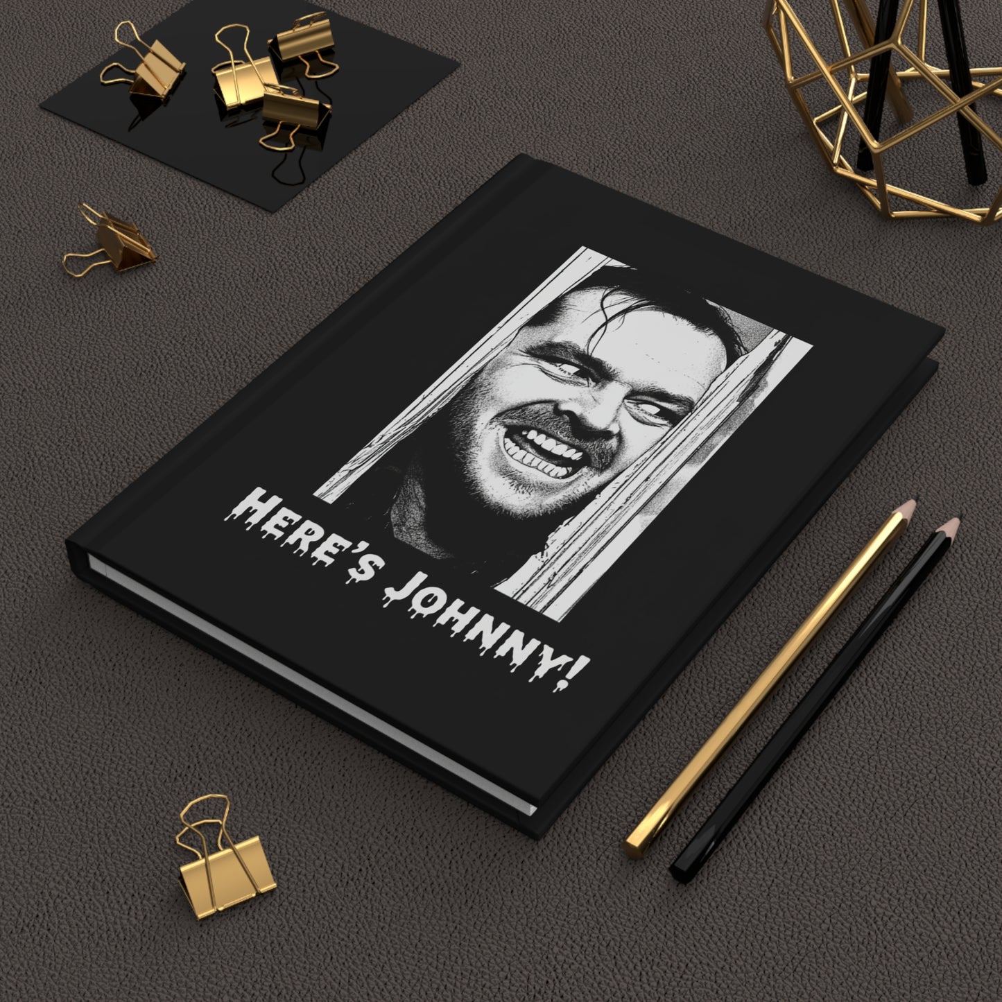 Hardcover Journal — "Here's Johnny!" The Shining Horror Notebook