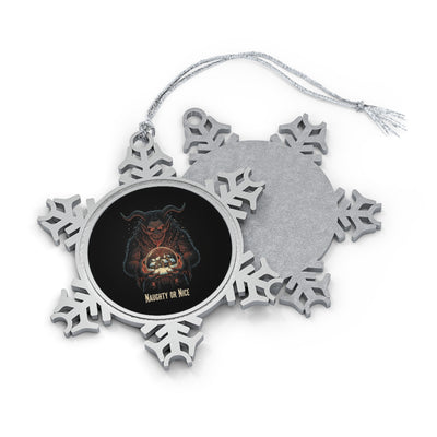 Krampus Snowflake Ornament