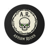 Skull Themed Round Vinyl Stickers - Asylum Relics