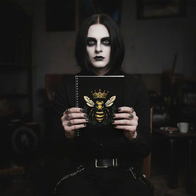 Yellowjackets Royal Bee Spiral Notebook - Lined Pages