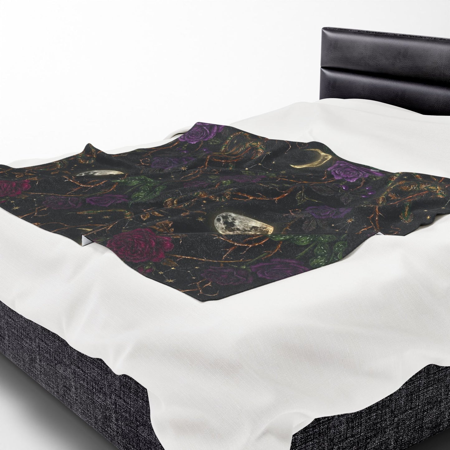 Velvet Nightshade Velveteen Plush Blanket