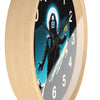 Ozzy Stylish Black Wall Clock with Iconic Design