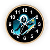 Ozzy Stylish Black Wall Clock with Iconic Design