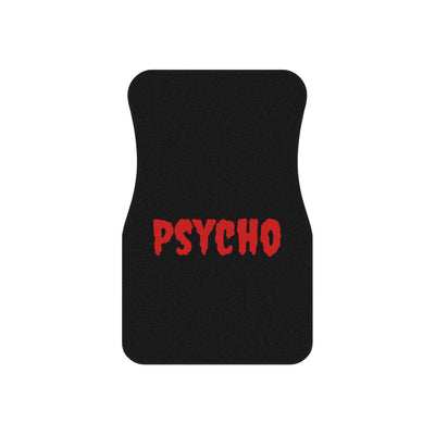 Psycho Car Mats (Set of 4) | Edgy Auto Accessories