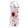 Blood Splatter Print Racerback Dress