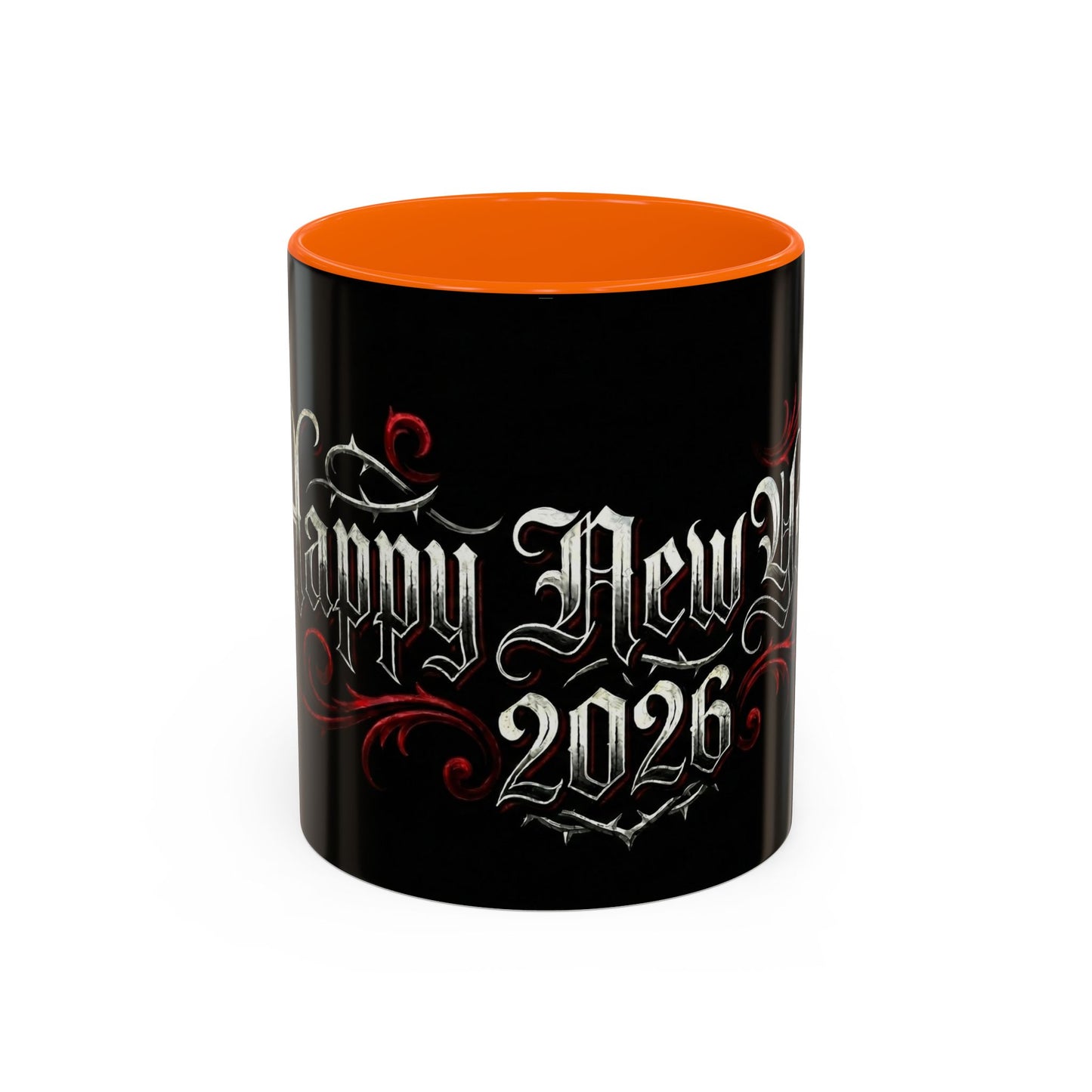 Happy New Year 2026 Accent Coffee Mug