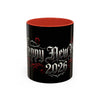 Happy New Year 2026 Accent Coffee Mug