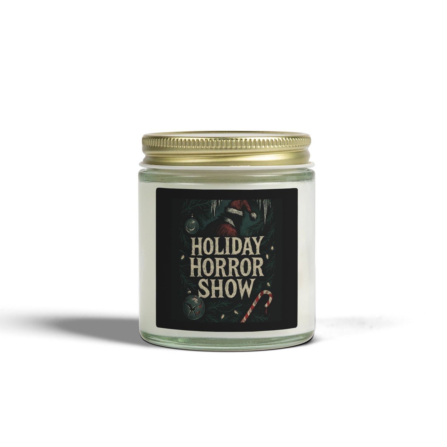Holiday Horror Show Scented Candle Coconut Apricot Wax (4oz & 9oz)