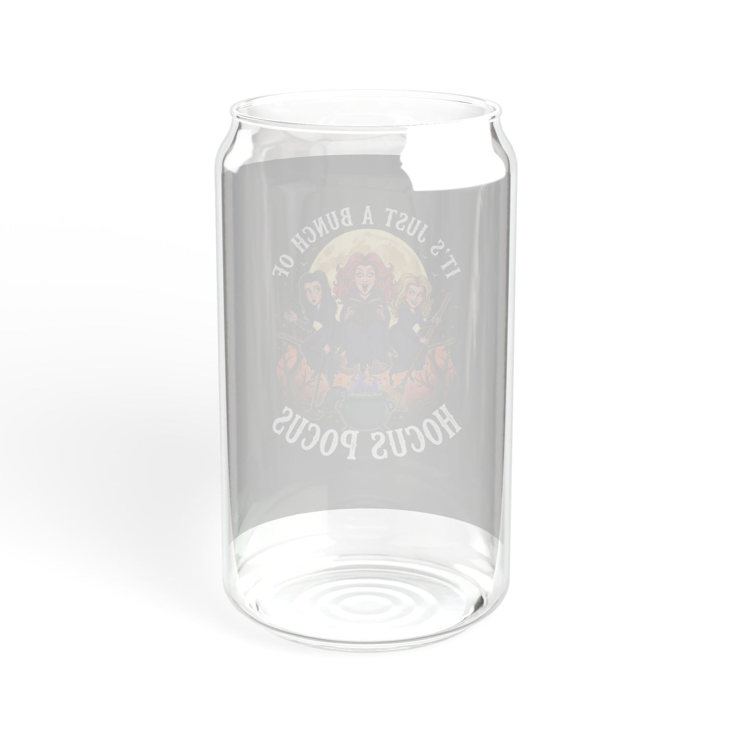 Hocus Pocus Sipper Glass | 16oz Halloween Drinkware