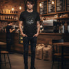 Cats and Coffee Unisex Heavy Cotton Tee