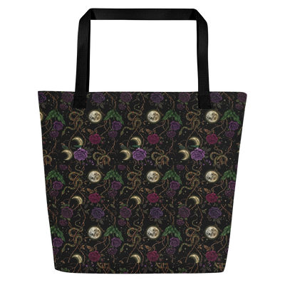Velvet Nightshade Large Tote Bag