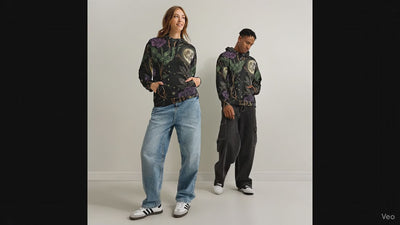 Velvet Nightshade Unisex Cotton Hoodie